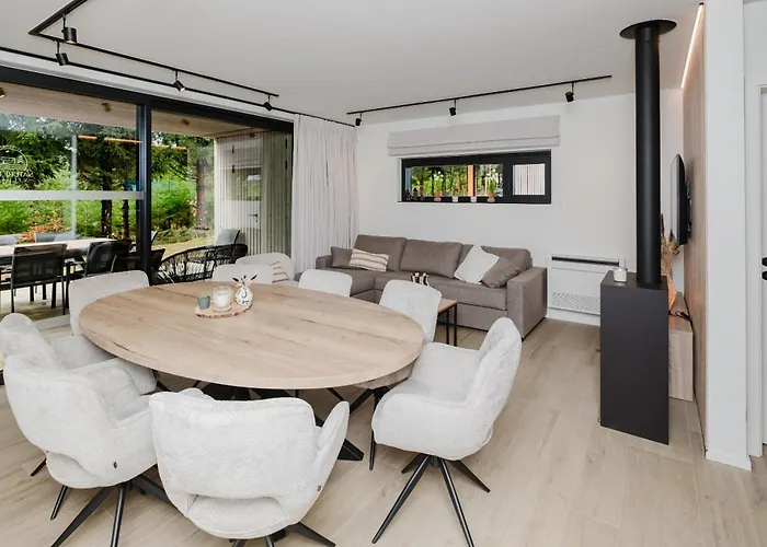 Nature Village - Cosy N°22 - 8 Personnes Avec Jacuzzi Lodge